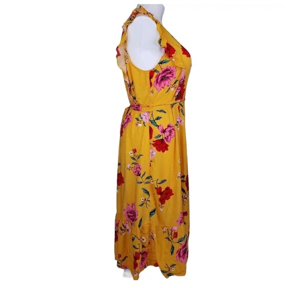 Marigold floral midi dress - Picture 5 of 5